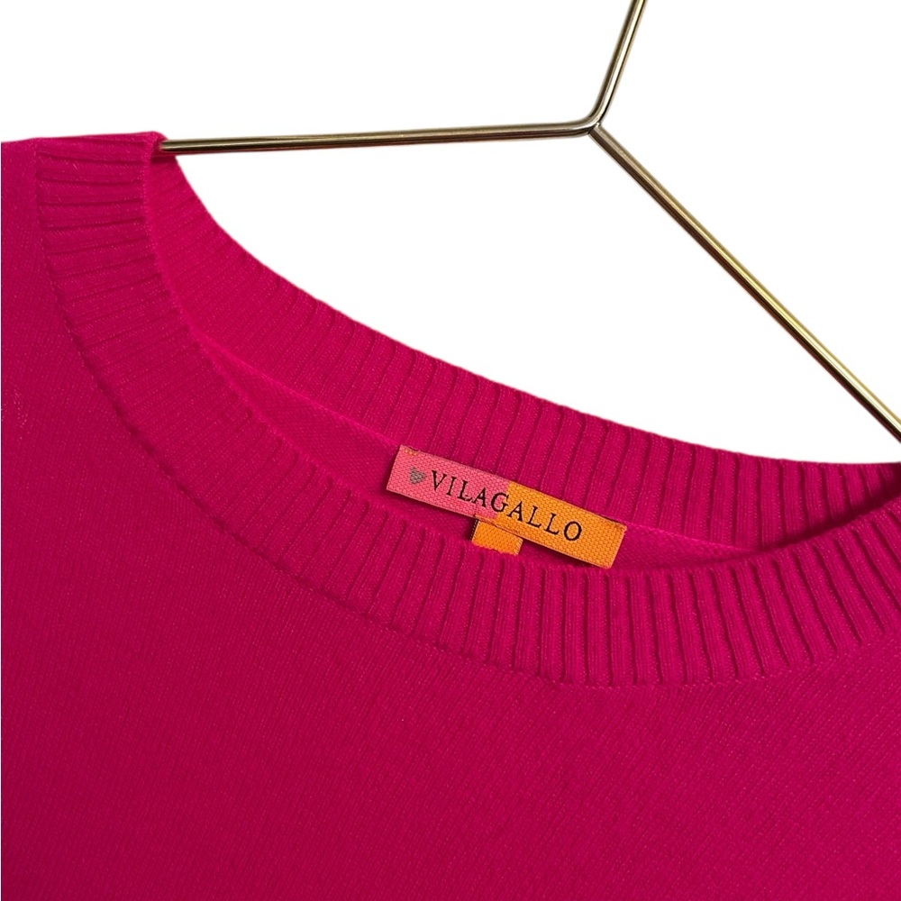 Vilagallo "Lost" Pullover Graphic Wool Crewneck S… - image 4